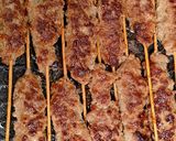 Foto langkah ke 5 dari resep Sate Daging Cincang /Daging Giling.