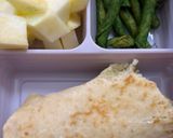 A picture of step 3 of Tuna salad wrap lunch.