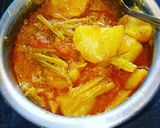 सहजन की सब्जी (sahjan ki sabzi recipe in Hindi) रेसिपी चरण 4 फोटो