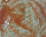 A picture of step 2 of Beef BBQ pizza.