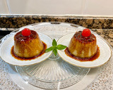 Foto del paso 23 de la receta: Pudding de bizcocho con melocotón en almíbar