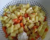 Une image de l'étape 1 de Korma de légumes.