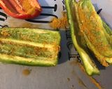 Une image de l'étape 4 de Poivrons bicolores au gingembre et épices massalé.