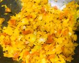 A picture of step 3 of Cabbage Tomato Sabzi.