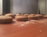 Foto del paso 3 de la receta: Pan pita, harina de centeno y harina Intagral