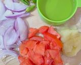 A picture of step 2 of Mix vegetables.