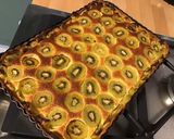 Une image de l'étape 9 de Tarte aux kiwis et noix de coco (pâte brisée à la banane).