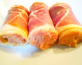 Foto del paso 3 de la receta: "Canolis" de foie y membrillo