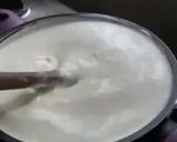 A picture of step 5 of Makuti (Bihari dessert for special occasions).