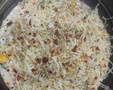 A picture of step 5 of Potato baked dish with garlic bread.