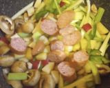 A picture of step 3 of Beefy, Mushroom, Vegetable Soup.