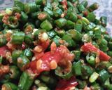 Foto langkah ke 4 dari resep Pencok Kacang Panjang.