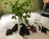 Foto del paso 1 de la receta: Arrachera con salsa de chiles secos picosita