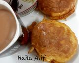 A picture of step 6 of Anday walay Burger 😋😋😋.