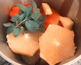 A picture of step 3 of Watermelon juice 🍉.