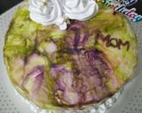 A picture of step 9 of Marble Glaze Cake.