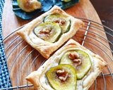 Foto del paso 5 de la receta: Hojaldre con crema de ricota, higos y nueces