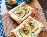 Foto del paso 5 de la receta: Hojaldre con crema de ricota, higos y nueces