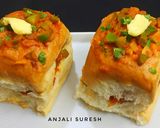 A picture of step 6 of Masala Pav.