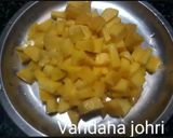 A picture of step 1 of Mango Kulfi.