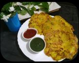 A picture of step 10 of Lauki Uttapam.