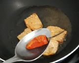 Foto langkah ke 4 dari resep Bayam rebus tempe goreng pedas.