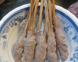 Foto langkah ke 3 dari resep Sate buntel sapi.