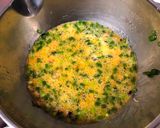 A picture of step 2 of Crab stick Fried Egg.