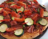 A picture of step 6 of No cheese-pizza.