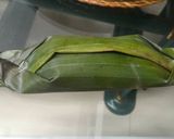 Foto langkah ke 5 dari resep Nasi Bakar Teri Jamur Pete.