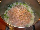 Pantrucas con pollo y verduras