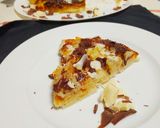 Foto del paso 5 de la receta Bizcocho a la sartén con rodajas de plátano