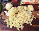 Une image de l'étape 1 de Tajine tunisien a la djamicoo.