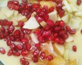 साबूदाना फ्रूट कस्टर्ड (sabudana fruit custard recipe in Hindi) रेसिपी चरण 6 फोटो