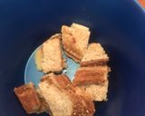 Foto del paso 2 de la receta: Sándwich de mantequilla de maní, queso y mermelada