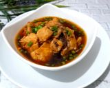 Foto langkah ke 6 dari resep Tahu Ayam Kuah Kecap.
