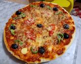 صورة لخطوة 6 من وصفة بيتزا اقتصادية وبنينة 😋😍😍