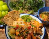 A picture of step 6 of Mi Quang with Snakehead Fish (Fish Fillet).