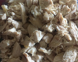 Foto del paso 1 de la receta: EMPANADA DE 🍗 POLLO, VEGETALES 🧅🫑🌶 Y SALSA BLANCA 😋🙌🏼🤩🥰🧅🍗🫑👏🤗