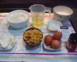 Foto del paso 1 de la receta: Magdalenas de queso y mango