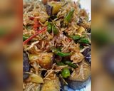 Foto langkah ke 4 dari resep Teri terong tumis pedas.
