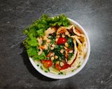 Hình bước làm 7 của món Bún trộn kiểu Thái