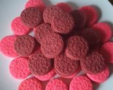 Foto langkah ke 6 dari resep Oreo red velvet tanpa pasta red velvet.