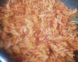 A picture of step 4 of Beetroot Pasta.
