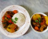 Foto langkah ke 5 dari resep Idam kabab potato arabic food (kabab kuah kentang).