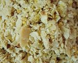 A picture of step 1 of Jaggery chapati chura.
