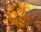 Une image de l'étape 3 de Rougail saucisses.