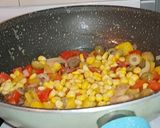 صورة لخطوة 5 من وصفة مكرونة بالتونة والخضار😋