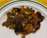 Foto del paso 3 de la receta: Nopales con chile ancho, fáciles y rápidos