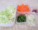 Foto langkah ke 2 dari resep Bakwan Sayur.